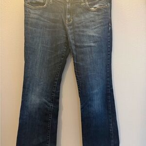 Abercrombie & Fitch Women's Dark Wash Mild Flare Jeans 28x31